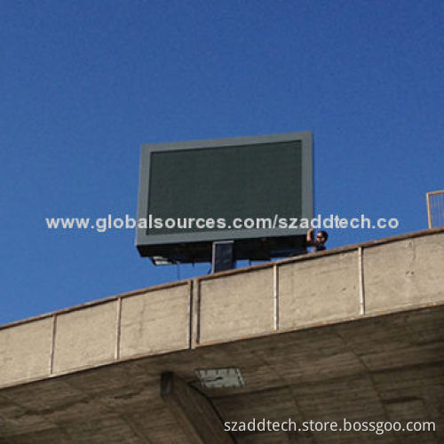 P10mm LED Digital Billboard, Size is 2m x 3m, Installed in One Stadium in Portugal